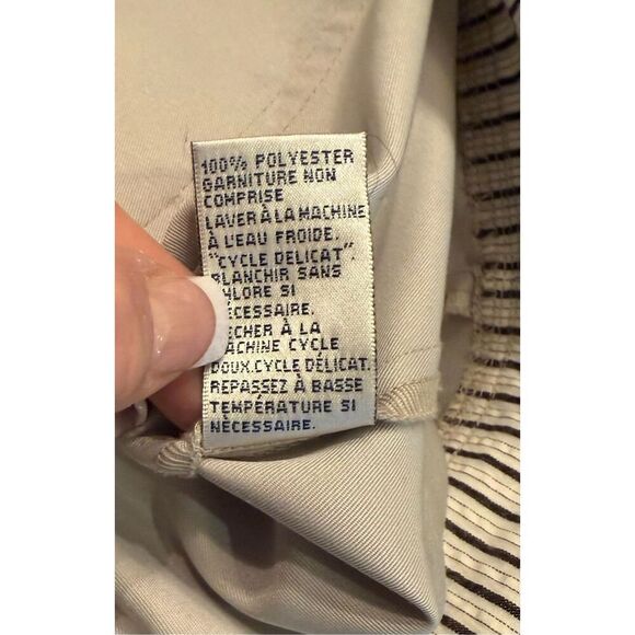 Allison Daley Full Zip Women’s Vest Sz. 16 Khaki Outdoors Golf - Picture 6 of 13